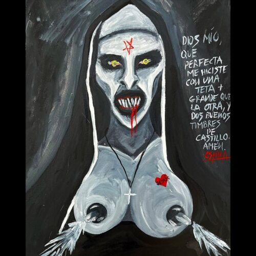 Valak Bodypositive, Espina de Vil | La BLACK ROOM, EST_ART Space, Alcobendas, Madrid