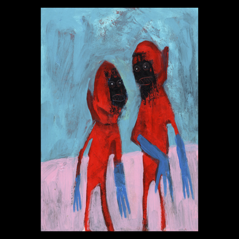 Quédate con quien te mire como Mauser mira a Lustmort , Pablo I Prada, Exposición Sub Luce Maligna, BLACKROOM, EST_ART Space, Alcobendas, Madrid