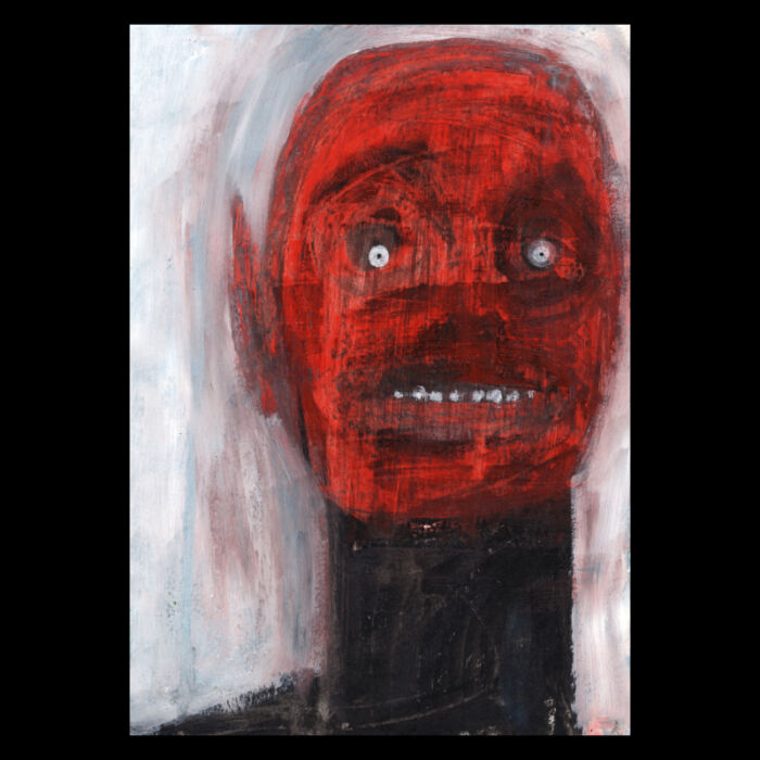 Tu camino me llevará a mí, al dolor y al sufrimiento, Pablo I Prada, Exposición Sub Luce Maligna, BLACKROOM, EST_ART Space, Alcobendas, Madrid